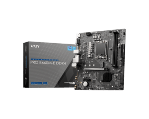 MSI PRO B660M-E DDR4 Box View