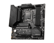 MSI MAG B660M MORTAR DDR4 Angled Front View