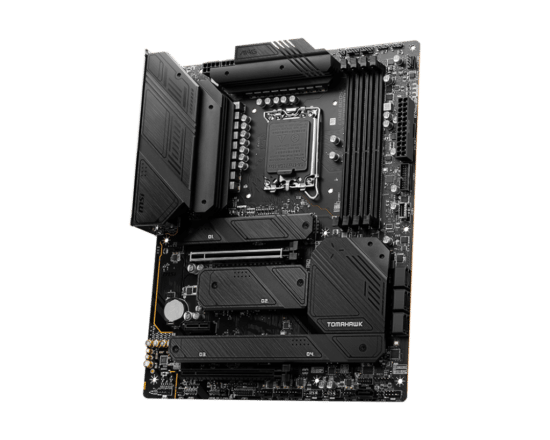 MSI MAG Z790 TOMAHAWK WIFI DDR4 Angled Front View