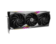 MSI NVIDIA GeForce RTX 4070 Ti GAMING X TRIO Angled Front View