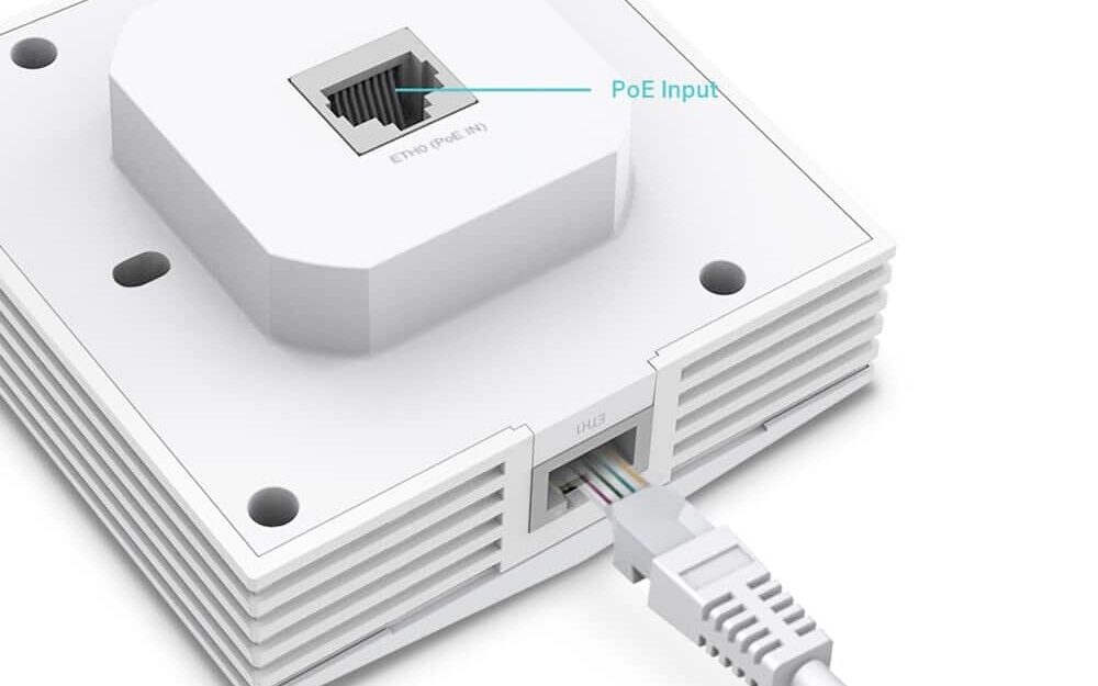TP-LINK EAP650-Wall Port View