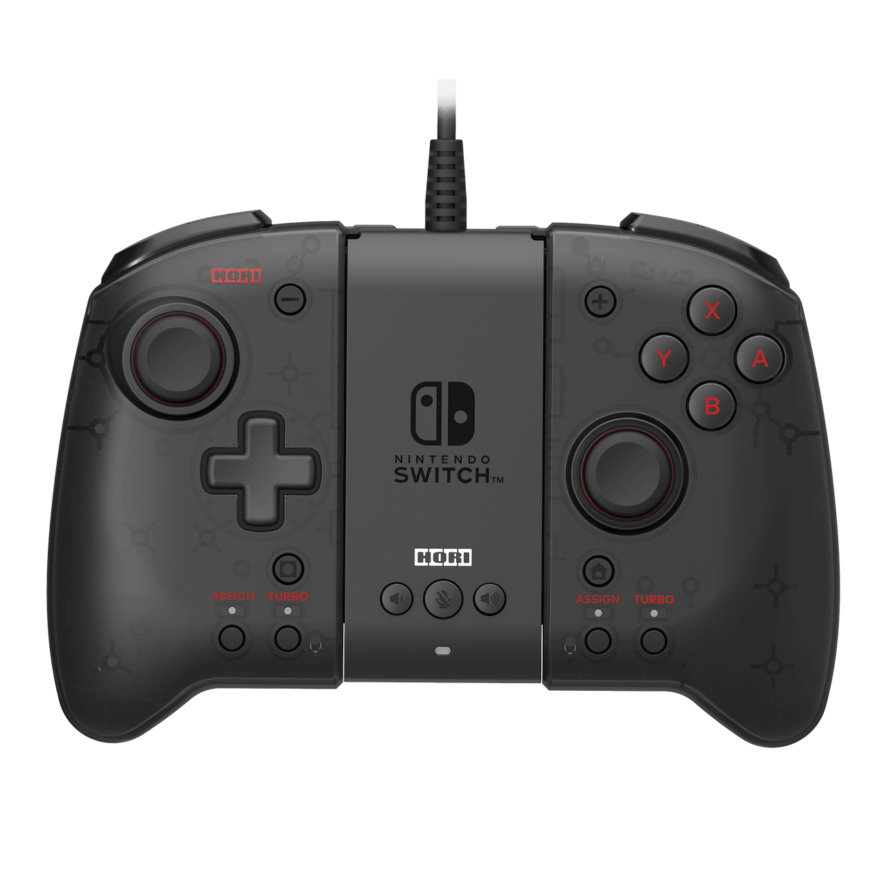 Nintendo Switch HORI Split Pad Pro Controller + Attachment Set