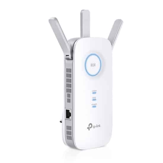 TP-LINK RE550 Angled Front View