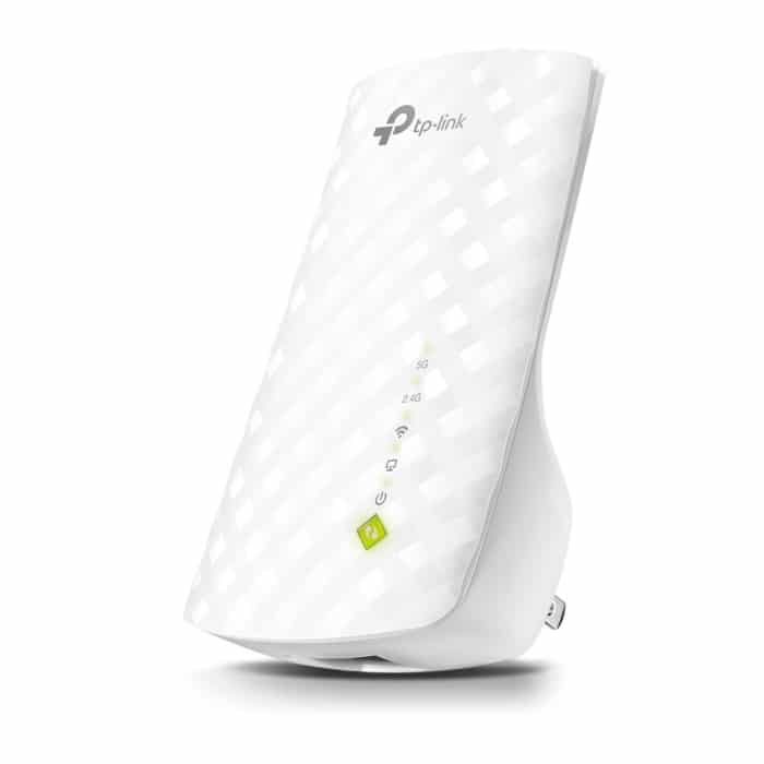 TP-LINK RE220 Angled Front View