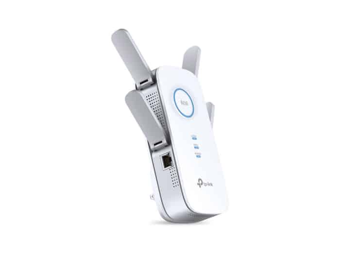 TP-LINK RE650 Angled Front View