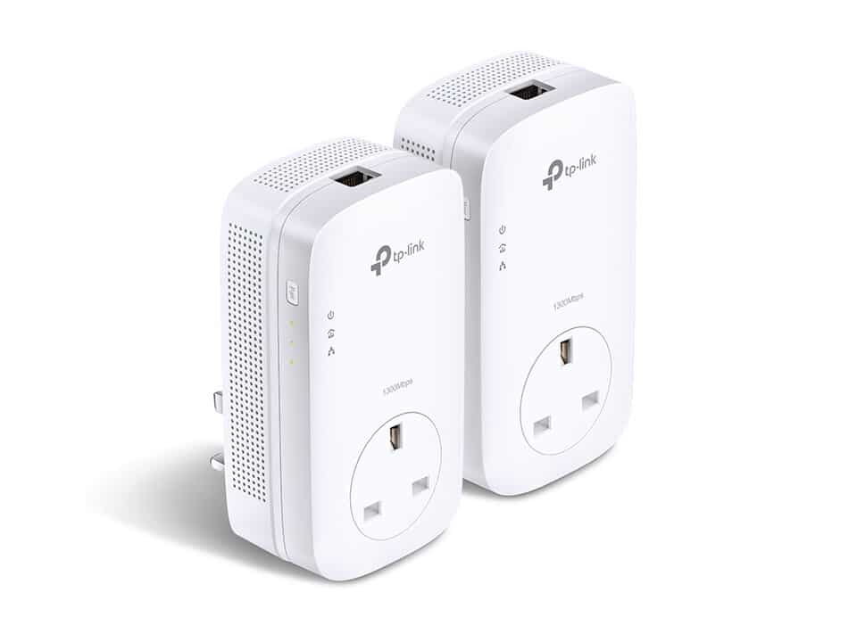 TP-LINK TL-PA8010P KIT Angled Front View