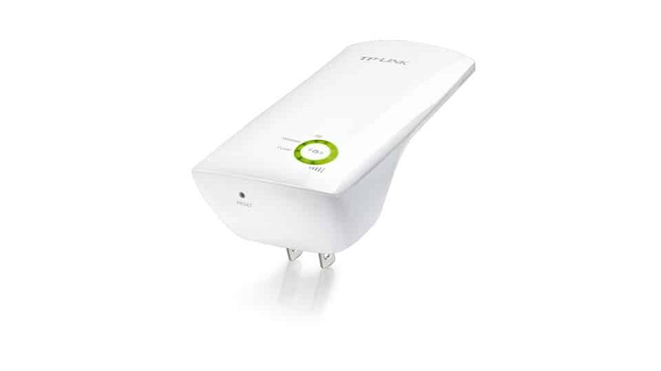 TP-LINK TL-WA854RE Angled Front View