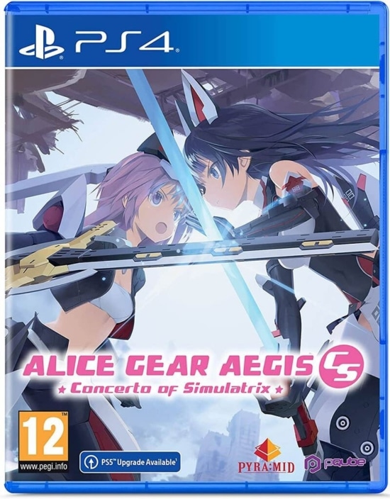 Alice Gear AEGiS CS: Concerto of Simulatrix Box Art PS4