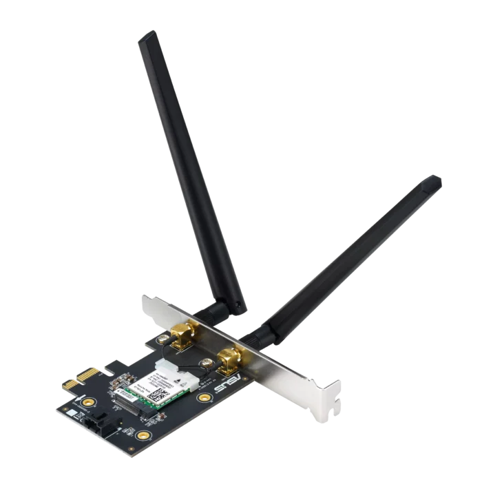 ASUS PCE-AXE5400 Angled Rear View