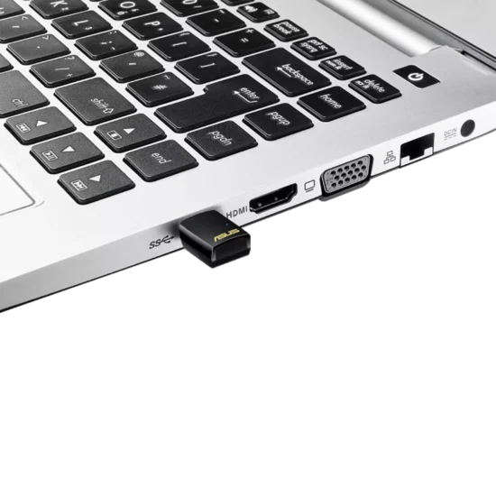 ASUS USB-AC51 Laptop View