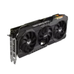 ASUS TUF GAMING GeForce RTX 3070 Ti V2 OC Angled Front View