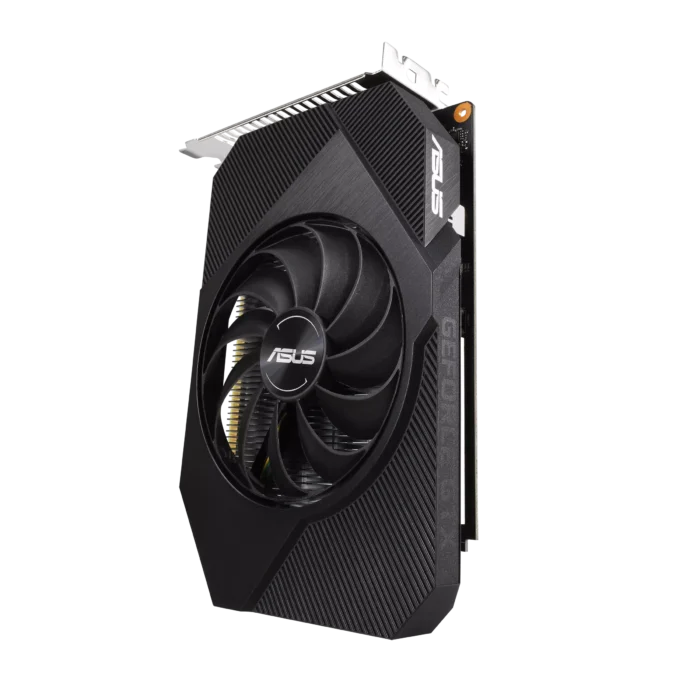ASUS Phoenix NVIDIA GeForce GTX 1650 V2 OC Angled Vertical View