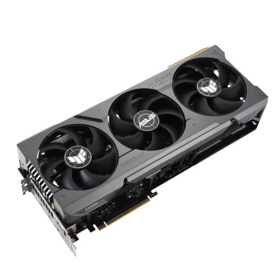 ASUS TUF Gaming NVIDIA GeForce RTX 4080 OC Angled Front View