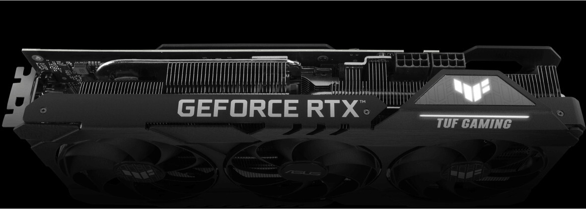 ASUS TUF Gaming NVIDIA GeForce RTX 3060 Ti OC Cover View