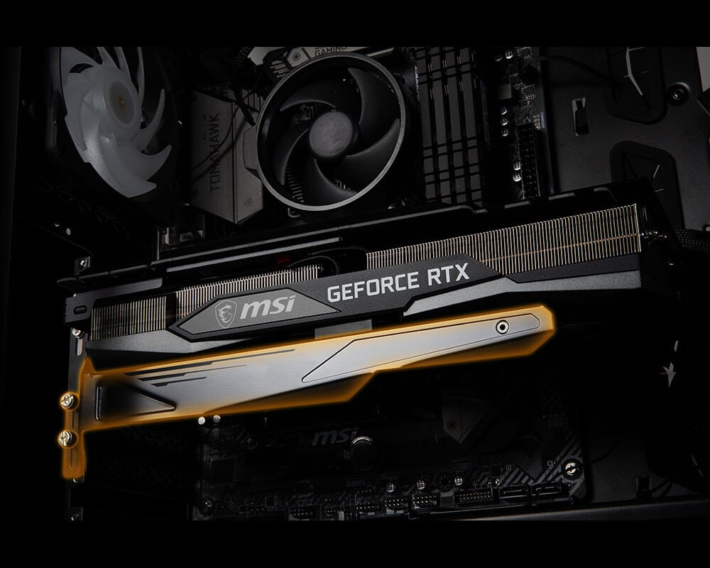 MSI NVIDIA GeForce RTX 3070 Ti GAMING TRIO Cover View