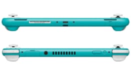 Nintendo Switch Lite - Turquoise Side View