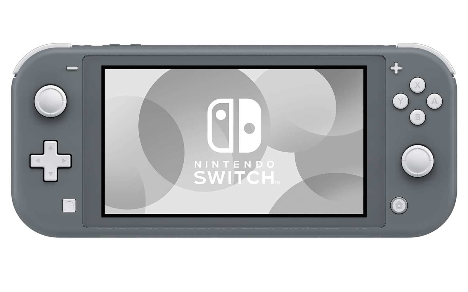 Nintendo Switch Lite Grey Front View