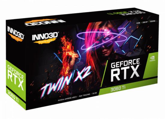 Inno3D NVIDIA GeForce RTX 3060 Ti Twin X2