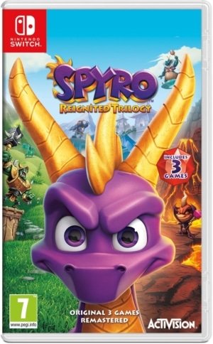 Spyro Reignited Trilogy Box Art NSW