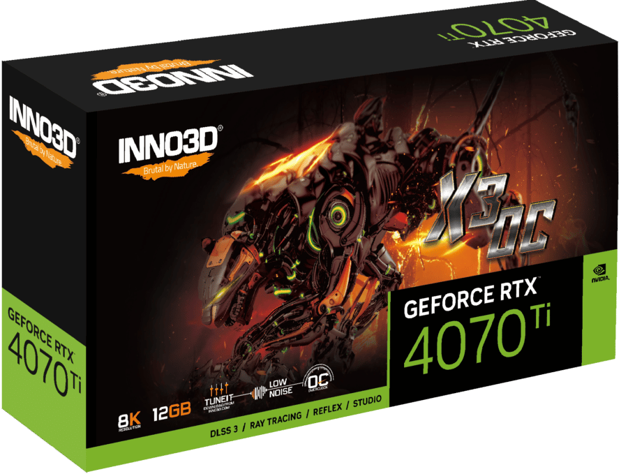 Inno3D NVIDIA GeForce RTX 4070 Ti X3 OC