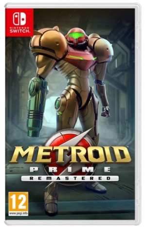 Metroid Prime Remastered Box Art NSW