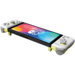 Nintendo Switch HORI Split Pad Compact Controller - Light Grey & Yellow