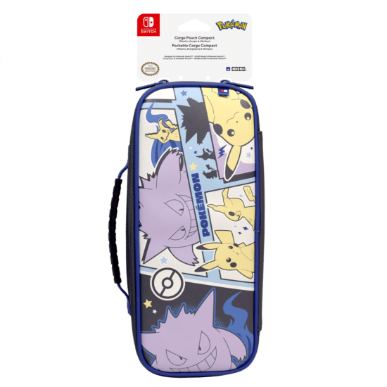 Nintendo Switch HORI Pikachu, Gengar & Mimikyu Compact Cargo Pouch