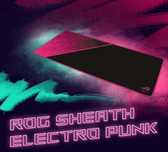 ASUS ROG Sheath Electro Punk Gaming Mouse Pad
