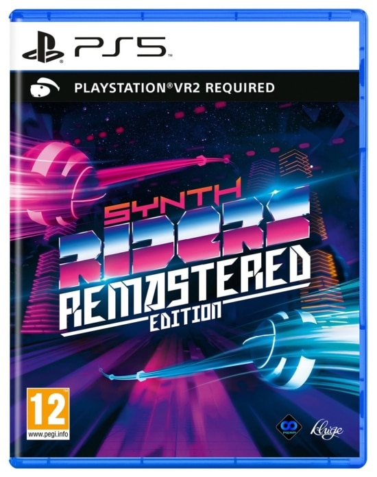 Synth Riders Remastered Edition Box Art PS5