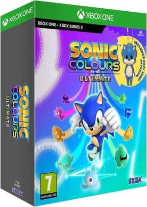 Sonic Colours Ultimate: Day One Edition Box Art XSX