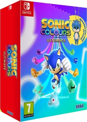 Sonic Colours Ultimate: Day One Edition Box Art NSW