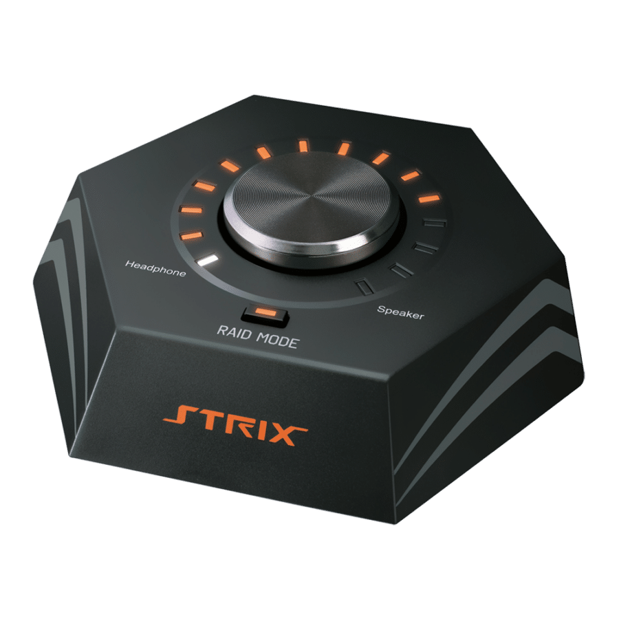 ASUS Strix Raid DLX - 7.1 PCIe Gaming Sound Card