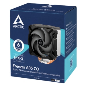 Arctic Freezer A35 CO Compact Heatsink & Fan, AMD AM4/AM5 Sockets CPU Cooler