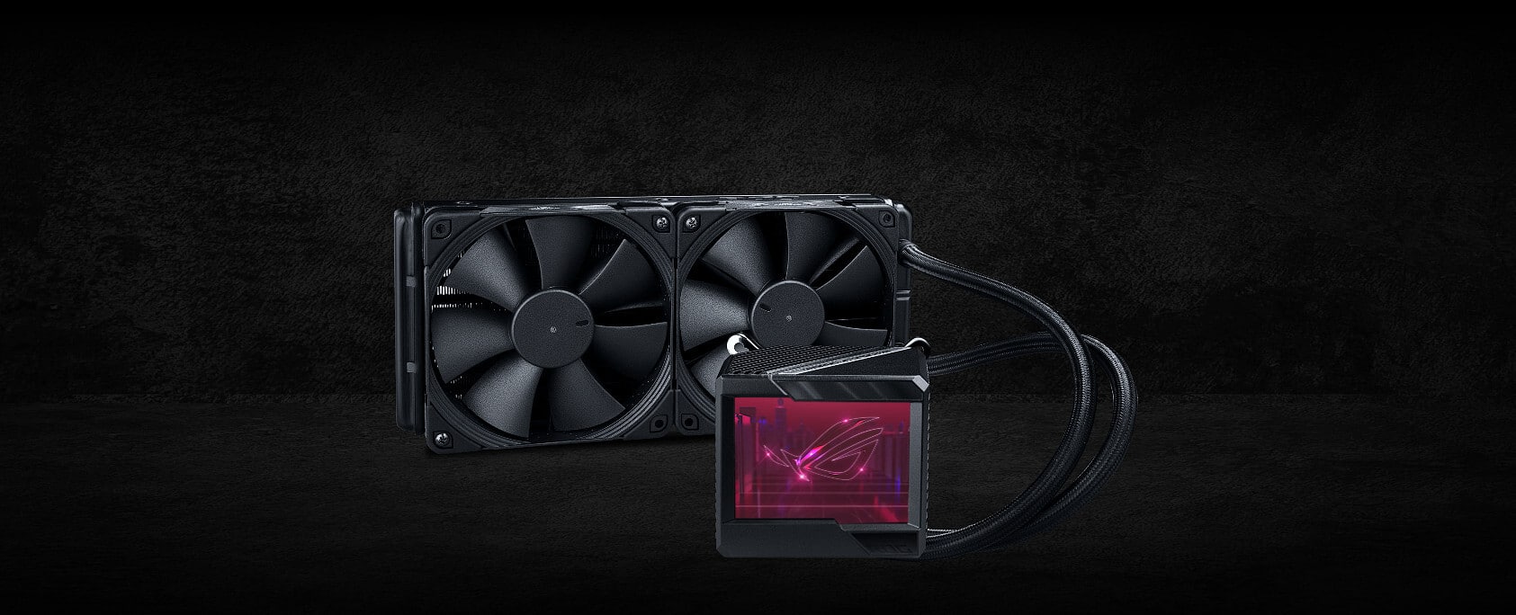 ASUS ROG Ryujin II 240 All-In-One Liquid CPU Cooler with Customisable LCD Display