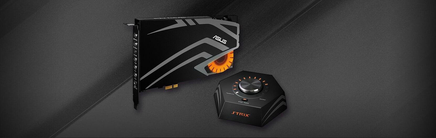 ASUS Strix Raid Pro - 7.1 PCIe Gaming Sound Card