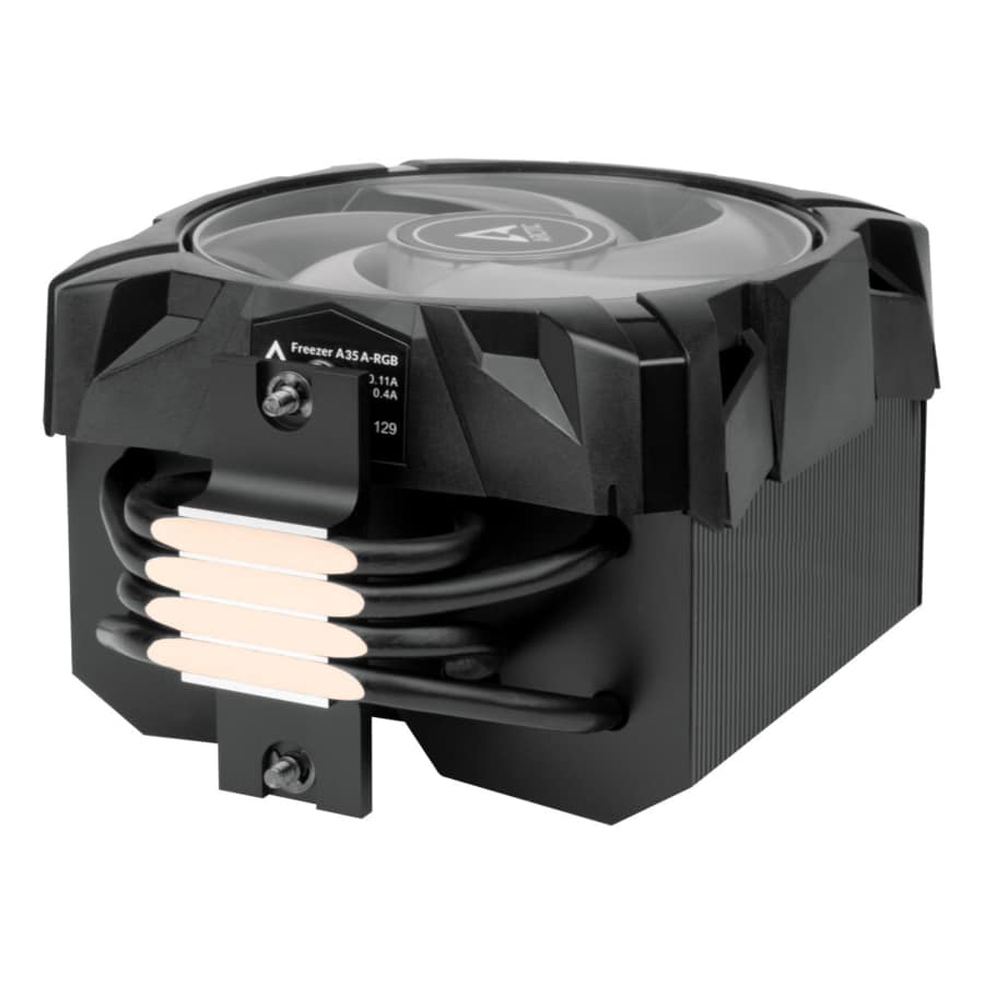 Arctic Freezer A35 A-RGB Compact Heatsink & Fan, AMD AM4 Socket CPU Cooler