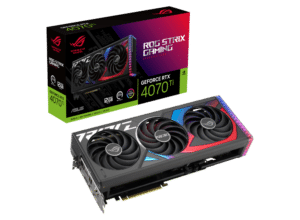 ASUS ROG Strix NVIDIA GeForce RTX 4070 Ti 12GB GDDR6X Graphics Card