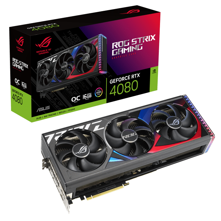 About the ASUS ROG Strix NVIDIA GeForce RTX 4080 OC Graphics Card