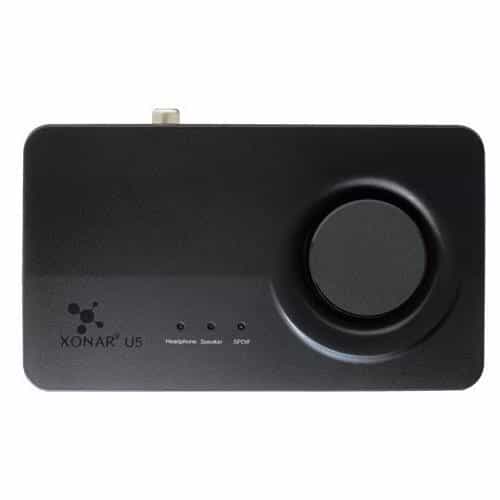 ASUS Xonar U5 - 5.1-Channel USB Sound Card & Headphone Amplifier