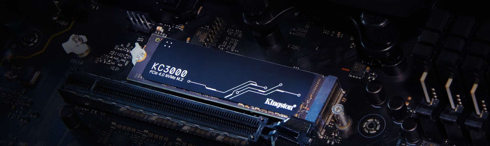 Kingston KC3000 512GB M.2 PCIe Gen 4 NVMe SSD
