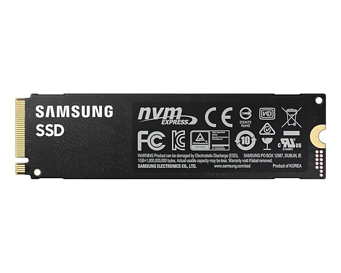 Samsung 980 PRO 1TB M.2 PCIe Gen 4 NVMe SSD