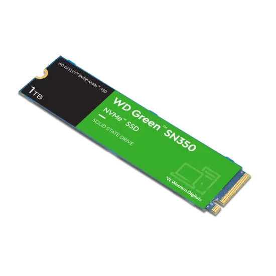 WD Green SN350 1TB M.2 PCIe Gen 3 NVMe SSD