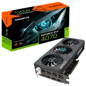 Gigabyte NVIDIA GeForce RTX 4070 EAGLE OC 12G GDDR6X Graphics Card