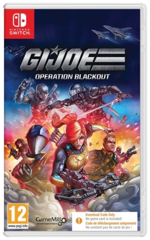 G.I. Joe Operation Blackout Code-In-A-Box Box Art NSW