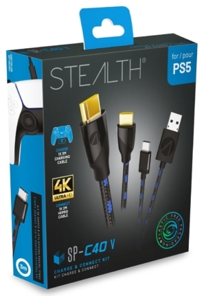 Stealth SP-C40V Core Connect & Charge Kit for PS5
