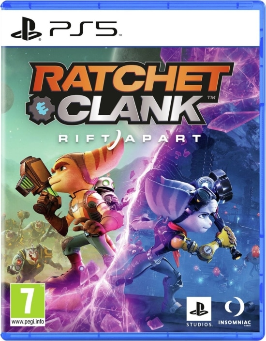 Ratchet & Clank: Rift Apart Box Art PS5