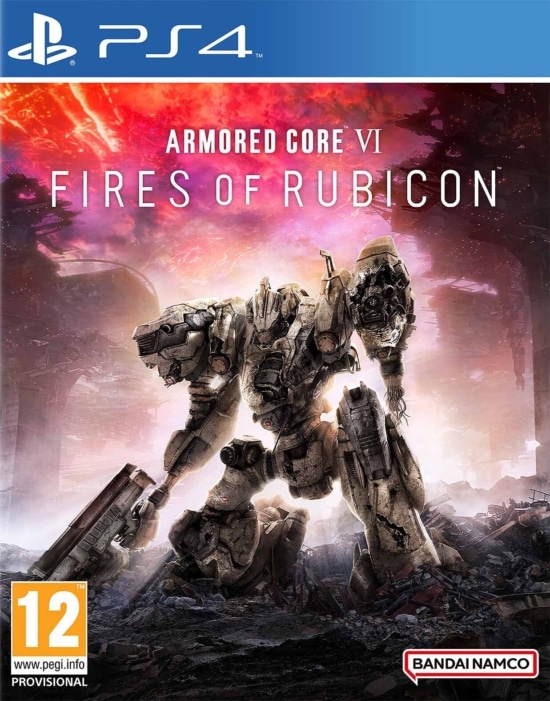 Armored Core VI: Fires of Rubicon Launch Edition Box Art PS4