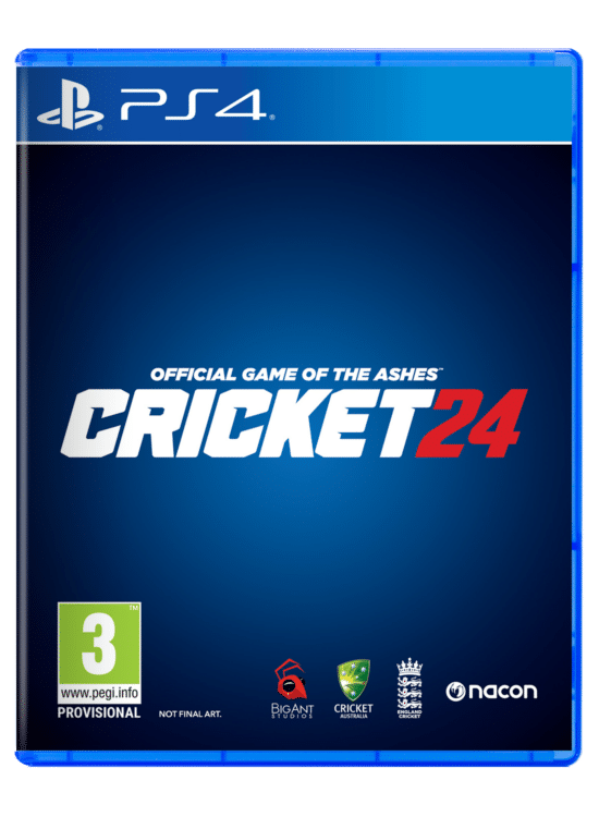 Cricket 24: Official Game of the Ashes Box Art PS4