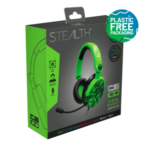 Stealth C6-100 Gaming Headset – Camo Green