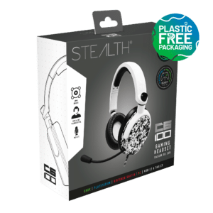 Stealth C6-100 Gaming Headset – Camo White